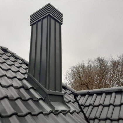 Kamino apskardnimas titan-cinku